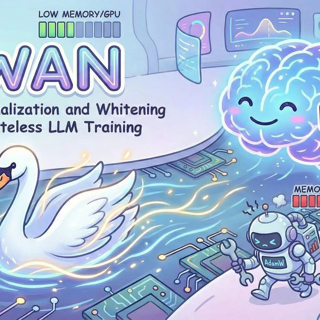 🎉 Our paper SWAN is accepted at ICML 2025!